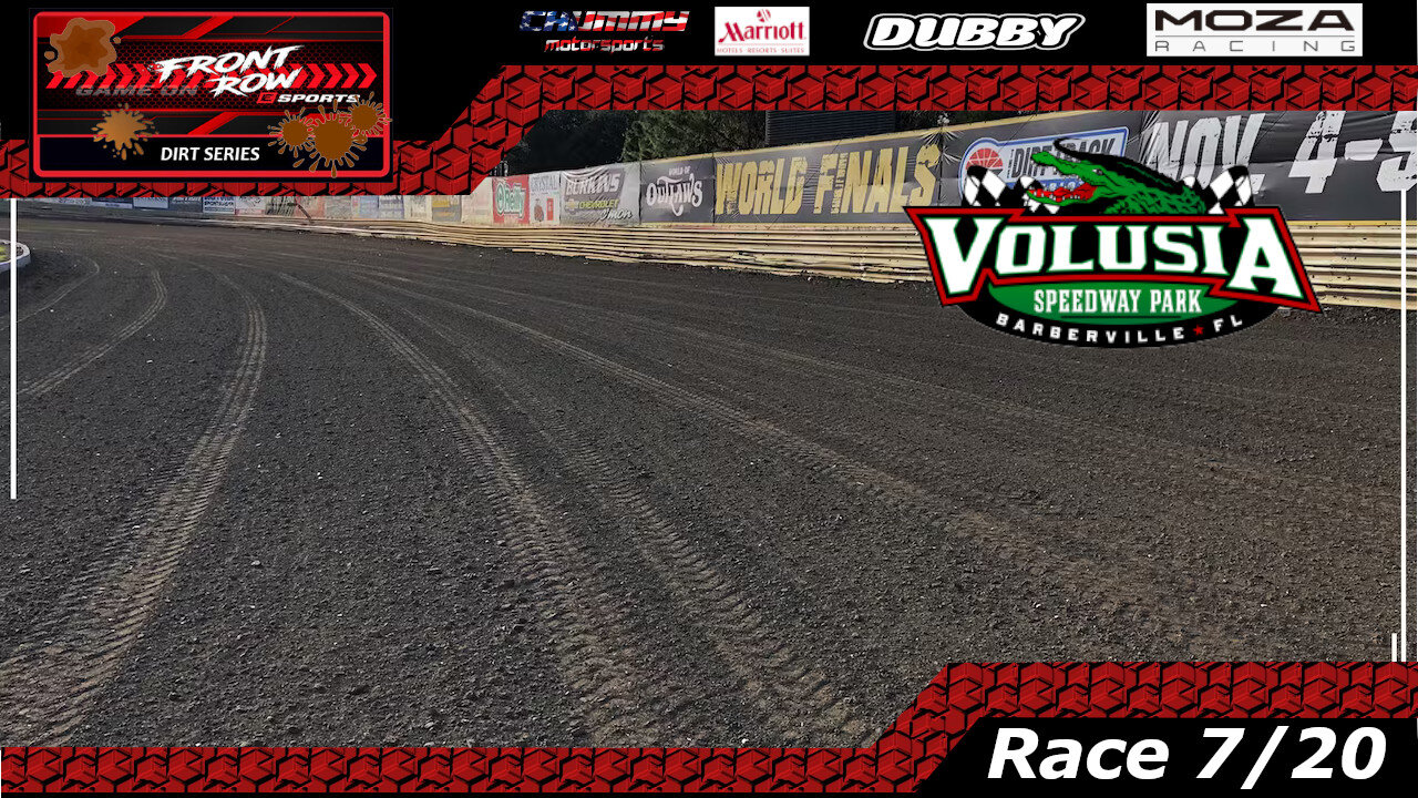 Front Row E Sports Dirt Series Live from Volusia!