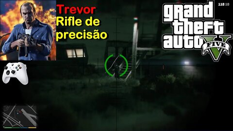 GTA 5 - Trevor - Rifle de precisão