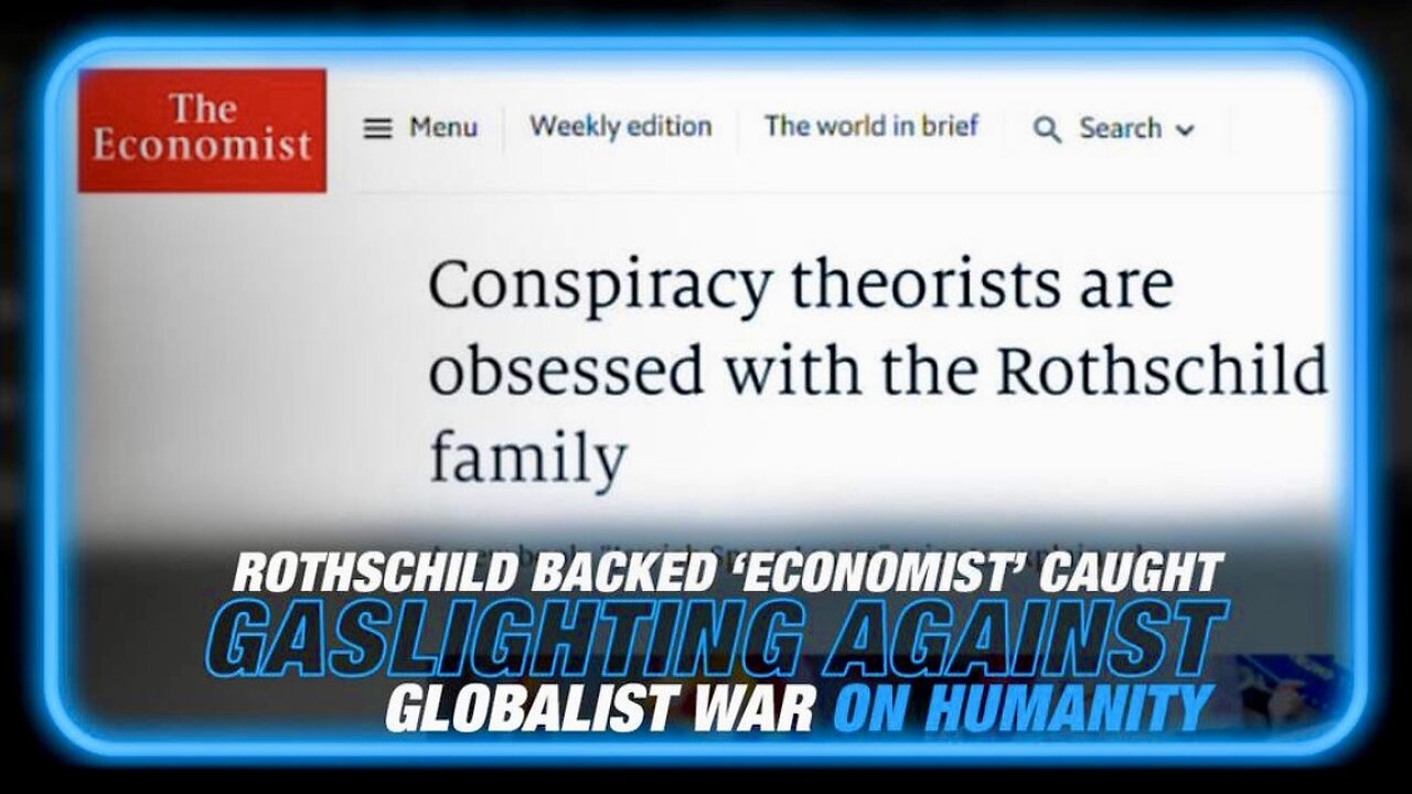 Alex Jones: F✰CK THE ROTHSCHILDS‼️