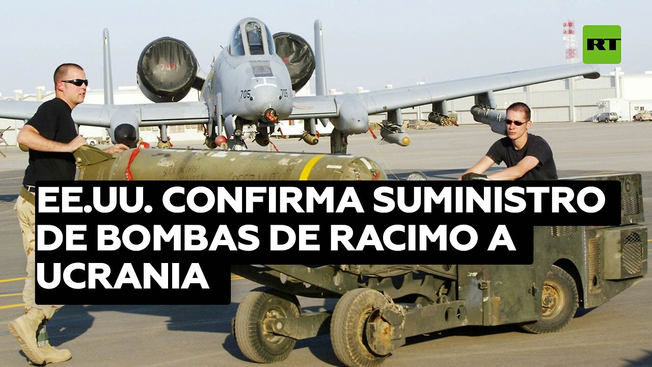 EE.UU. confirma el suministro de bombas de racimo a Ucrania