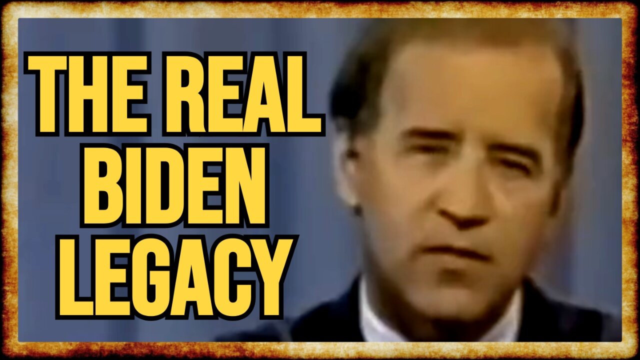 Montage Captures Biden's TRUE LEGACY of RACISM and WARMONGERING