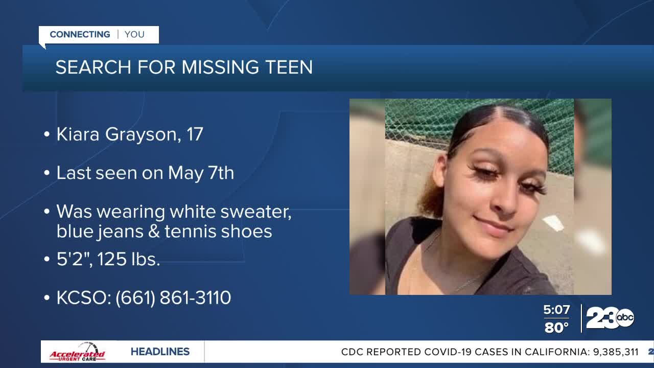 MISSING: Kiara Grayson, 17