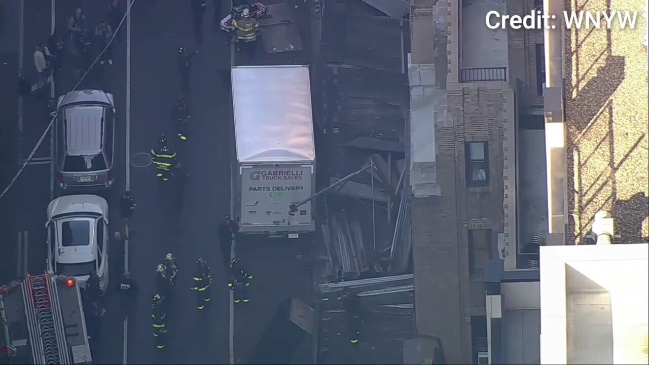 2 Seriously Hurt, 1 Critical After Scaffold Collapse In New York City