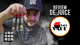 SACI VAPE: COFFEE ADDICT, PÉROLA ICE MINT E WAFFLE LOVERS