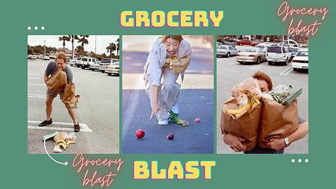 Grocery blasts