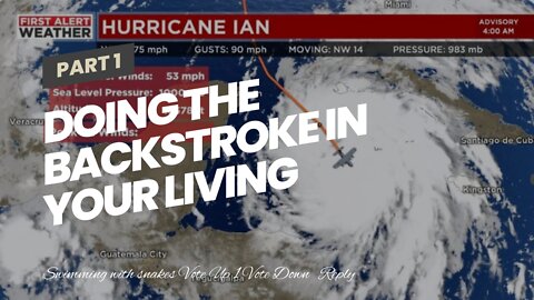 Doing the backstroke in your living room…