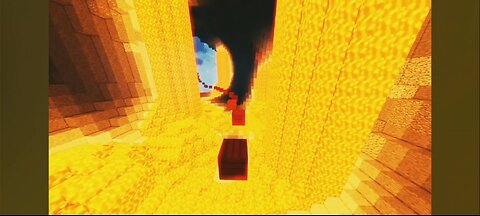 parkour in minecraft with high graphics