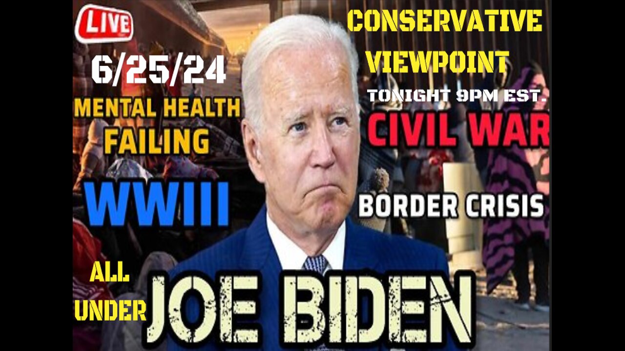 THE DESTRUCTION OF THE UNITED STATES UNDER THE JOE BIDEN REGIME! WWIII, CIVIL WAR, BORDER CRISIS