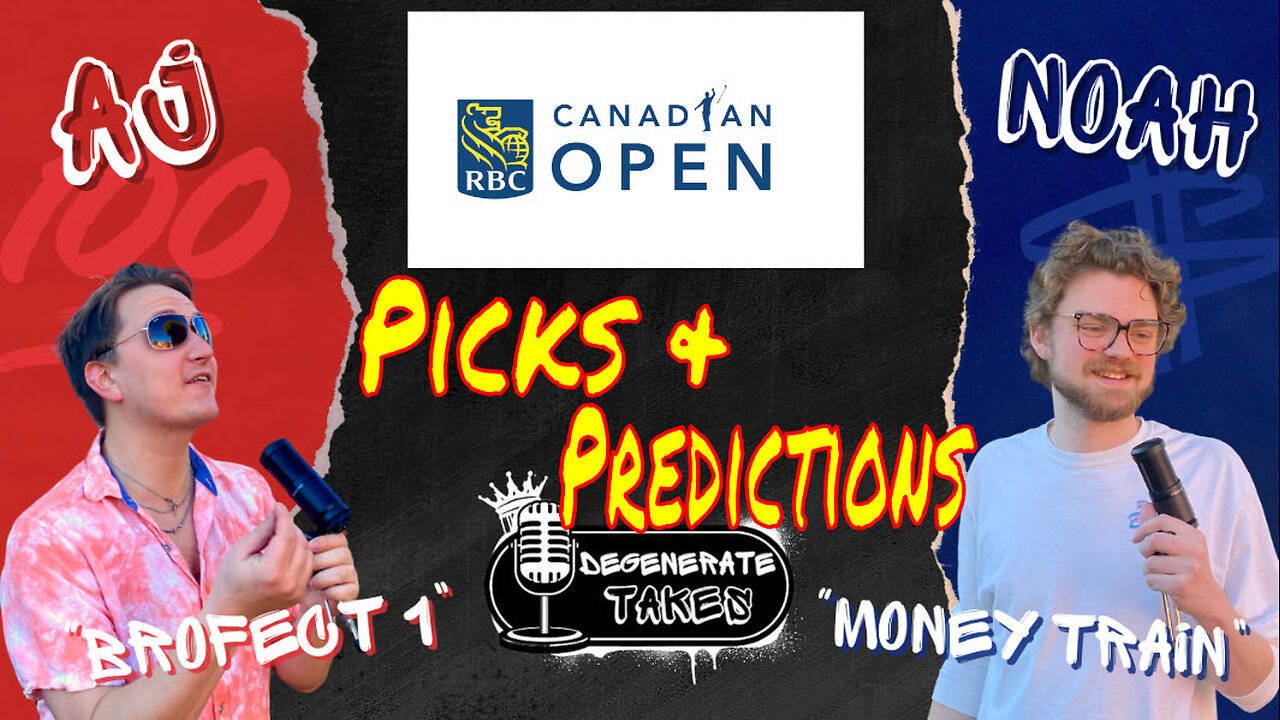 RBC Open Picks & MLB Whip Around