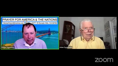 PRAYER FOR AMERICA & THE NATIONS Live with Walter Zygarewicz