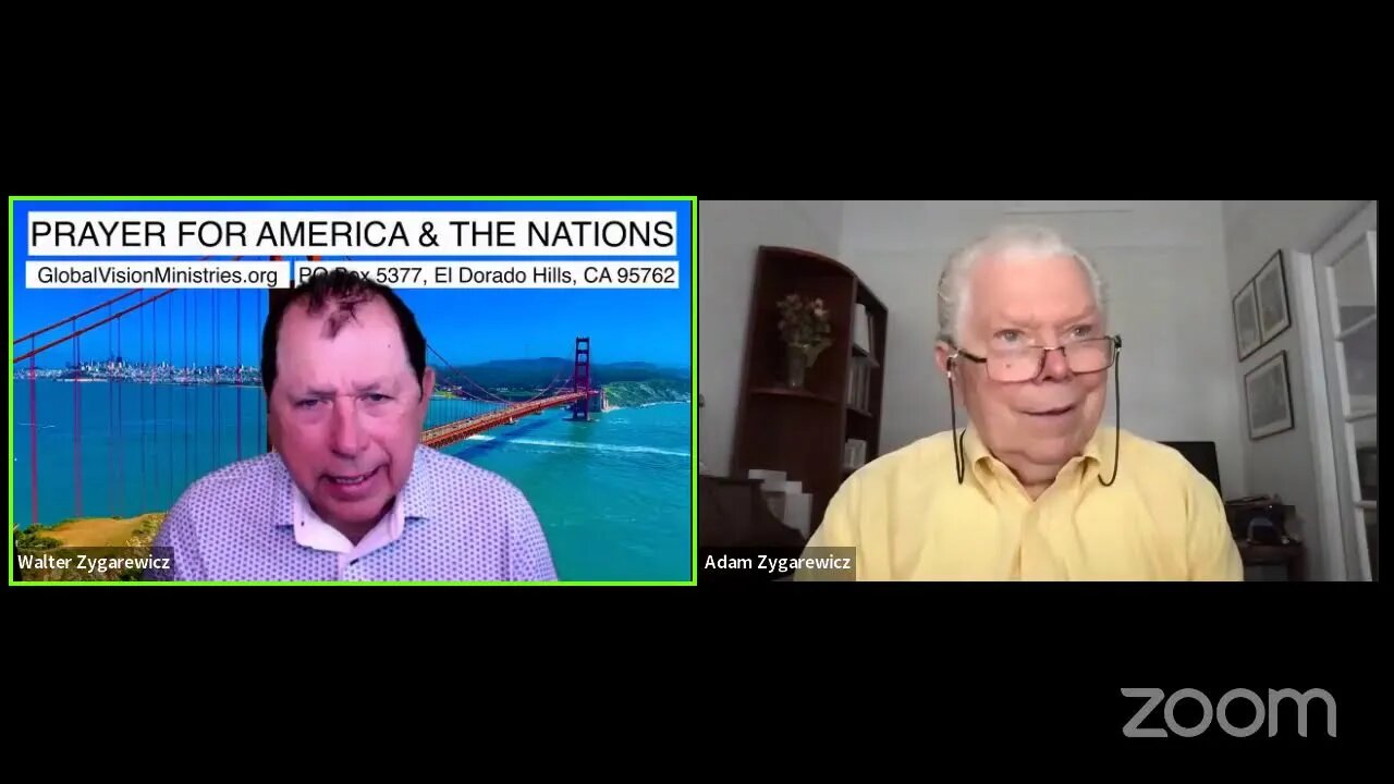 PRAYER FOR AMERICA & THE NATIONS Live with Walter Zygarewicz