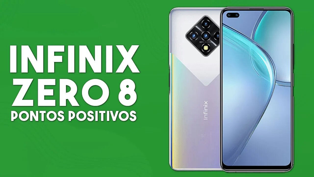 Infinix Zero 8 - Pontos Positivos que você PRECISA SABER!