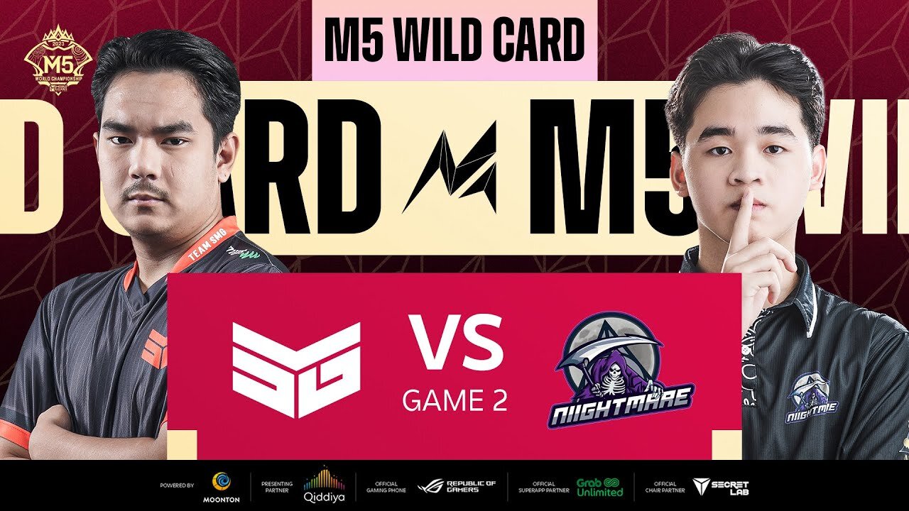 [EN] M5 Wild Card Day 1 | TEAM SMG VS NIIGHTMARE ESPORTS | GAME 2