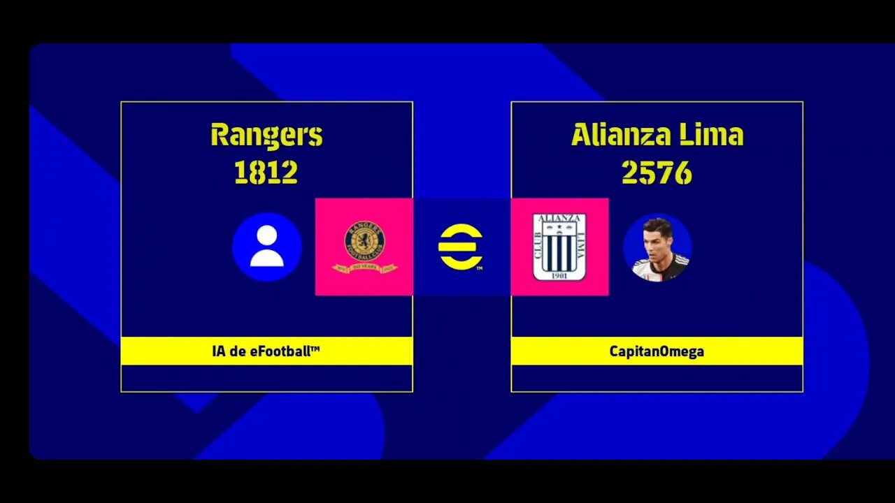 EFOOTBALL: RANGERS vs ALIANZA LIMA | Entretenimiento Digital 3.0