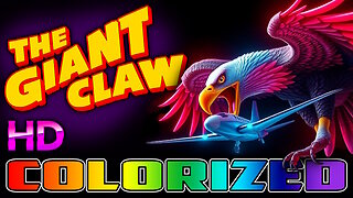 The Giant Claw - AI COLORIZED - HD - Cult Schlock Sci-Fi (EXCELLENT QUALITY)