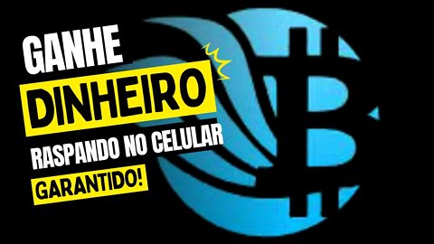 #Nova listagem na BrasilBitcoin#Ganhe dinheiro raspando no celular