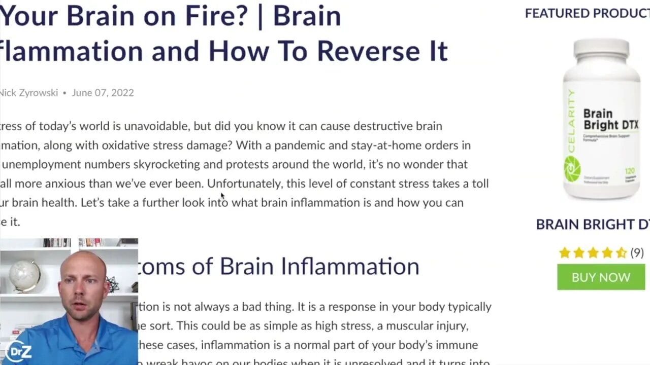 Is Your brain on fire | Brain inflammation