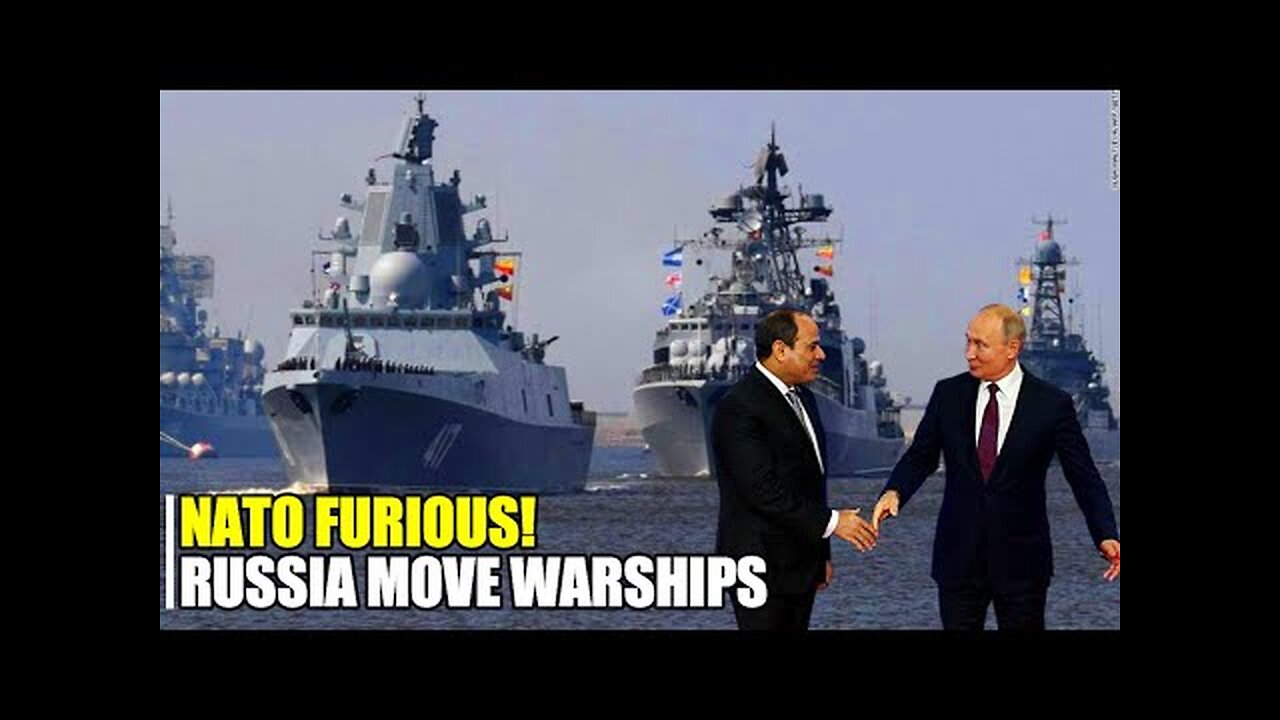 Russian warships detachment arrived in Egypt to begin joint maneuvers