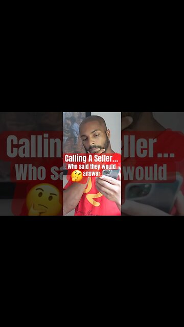 CALLING A SELLER.. Who said they would answer🤔 #Get2Steppin w/S2