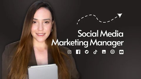 How to social media marketing manager and content creator