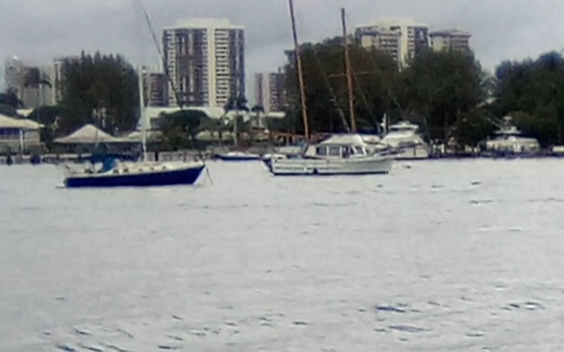 Riviera Beach, boats on Intracoastal