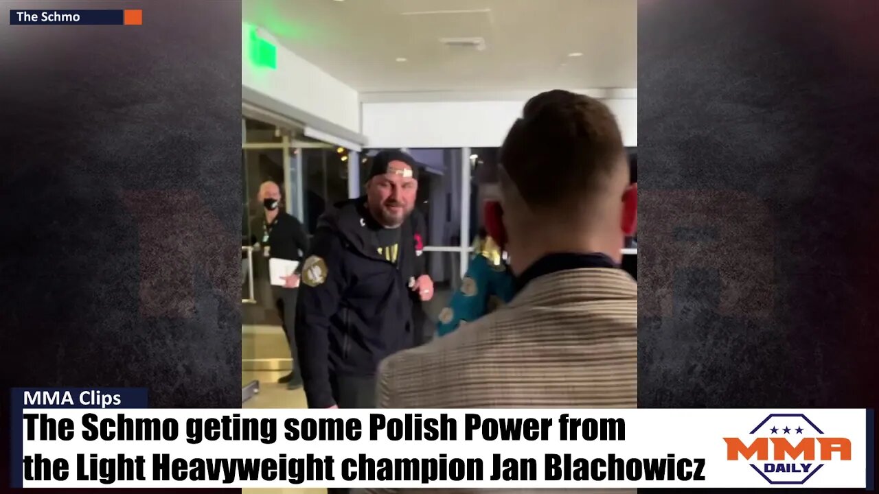 The Schmo meets Legendary Polish Power Jan Blachowicz