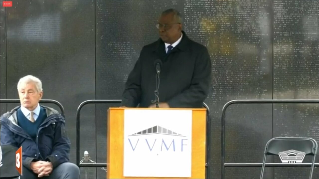 LIVE: Defense Sec. Lloyd Austin, VA Sec. Denis McDonough Participating in Veterans Day Ceremony...