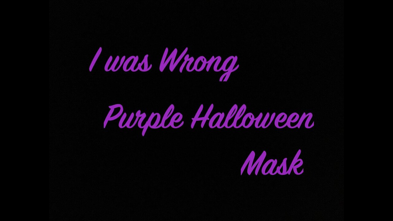 I was wrong about this Purple Halloween Mask Event RS3