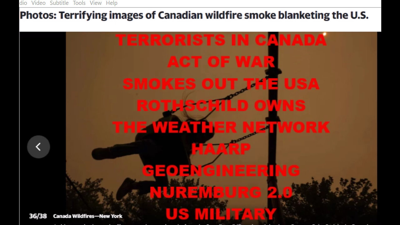 TERRORIST ATTACK IN CANADA. 9 PROVINCES ON FIRE