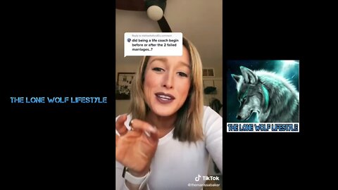 A woman that has been divorced twice, has become a life coach. 