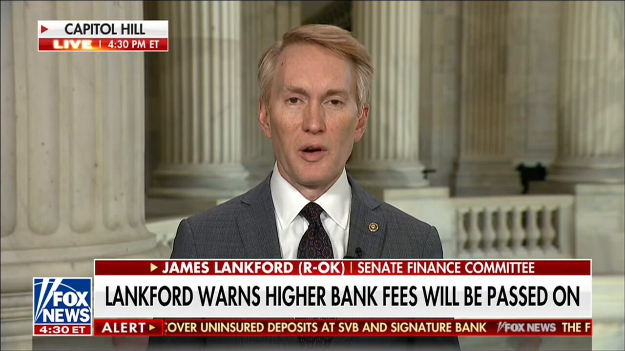 Senator James Lankford Calls Out Biden's Billionaire Bailout with SVB Crash