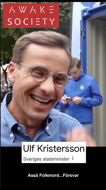 Ulf Kristersson höll på att säga Folkmord men ändrar till Försvar, han förklarar.