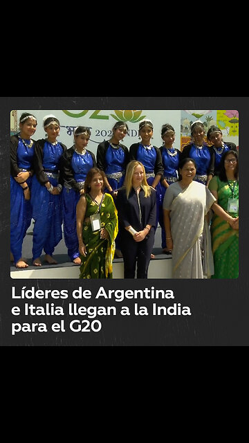 Fernández y Meloni aterrizan en Nueva Delhi de cara a la Cumbre del G20