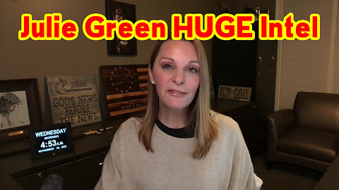 Julie Green HUGE Intel "What is Going on"