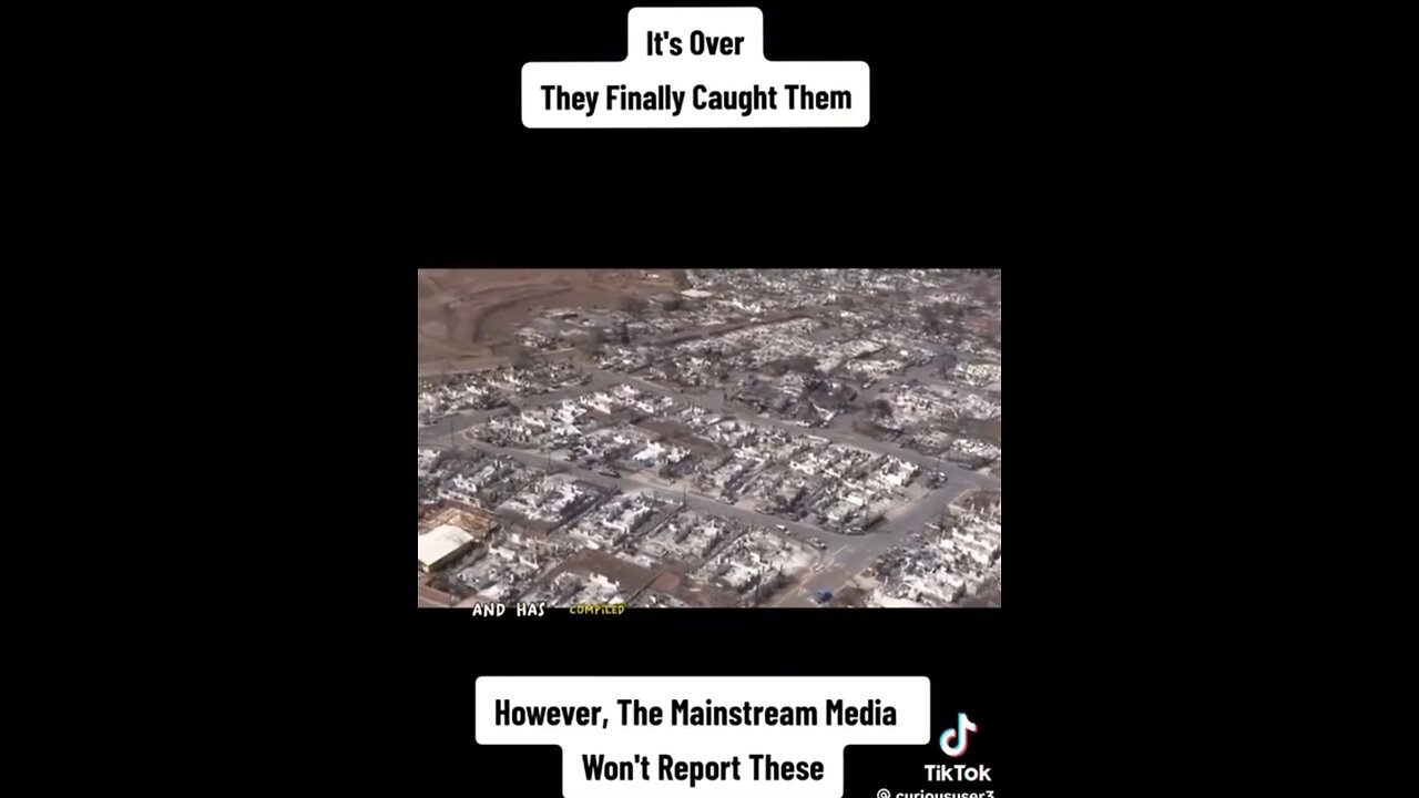 Got em?? COULD BE... THAT. The 🔥 FIRES in HAWAII comes from DeepState CCP CHINA 🇨🇳
