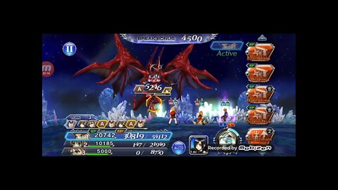 Cid Highwind and Tifa in her Advent Children outfit beat the Neo Bahamut! / FF:DOO
