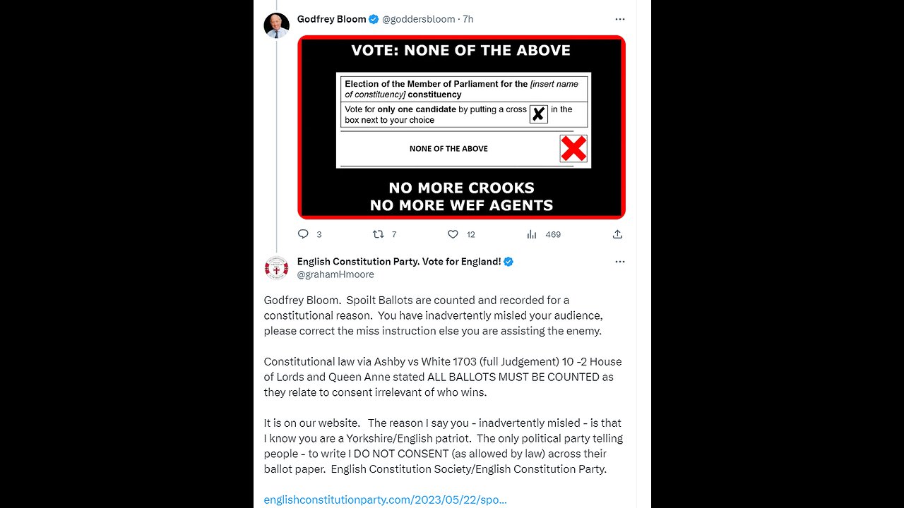 Godfrey Bloom - he's nearly there. I DO NOT CONSENT