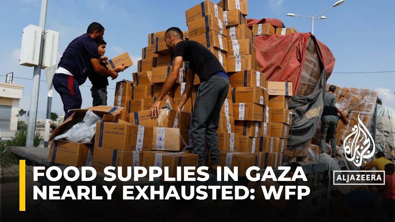 Five days left food supplies in Gaza nearly exhausted: WFP