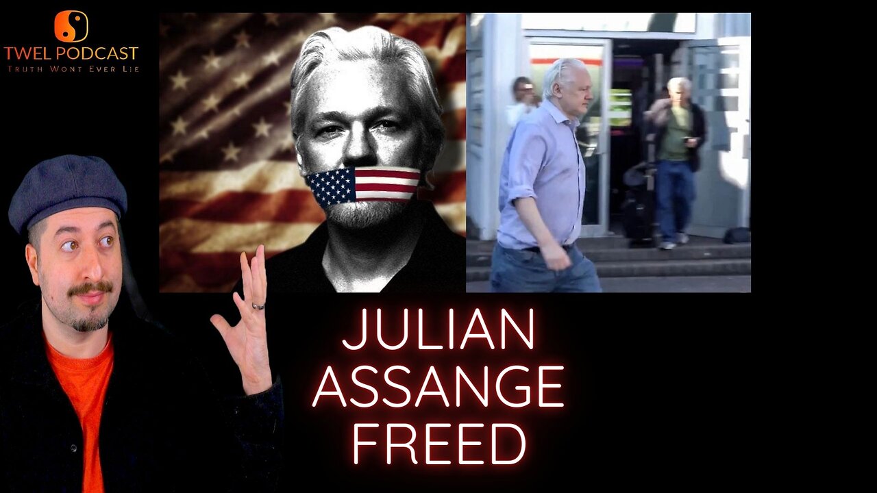 Julian Assange Free, Guy Burns Another Koran Sweden