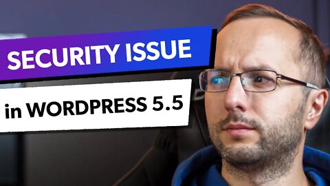 A Security Issue in WordPress 5.5 - XML Sitemaps