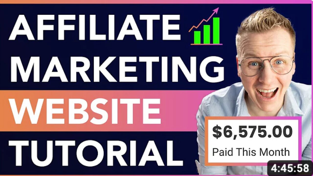 Affiliate Marketing Website Tutorial 2023 | Step By Step For Beginners