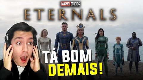 TEASER TRAILER ETERNOS! REAÇÃO E ANÁLISE