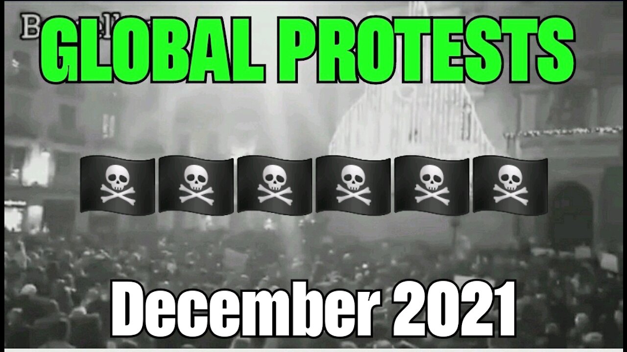 🚨GLOBAL PROTESTS VACCINE SLAVERY