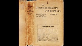 The Influence of the Zodiac - Ch. 5-8--- Aries