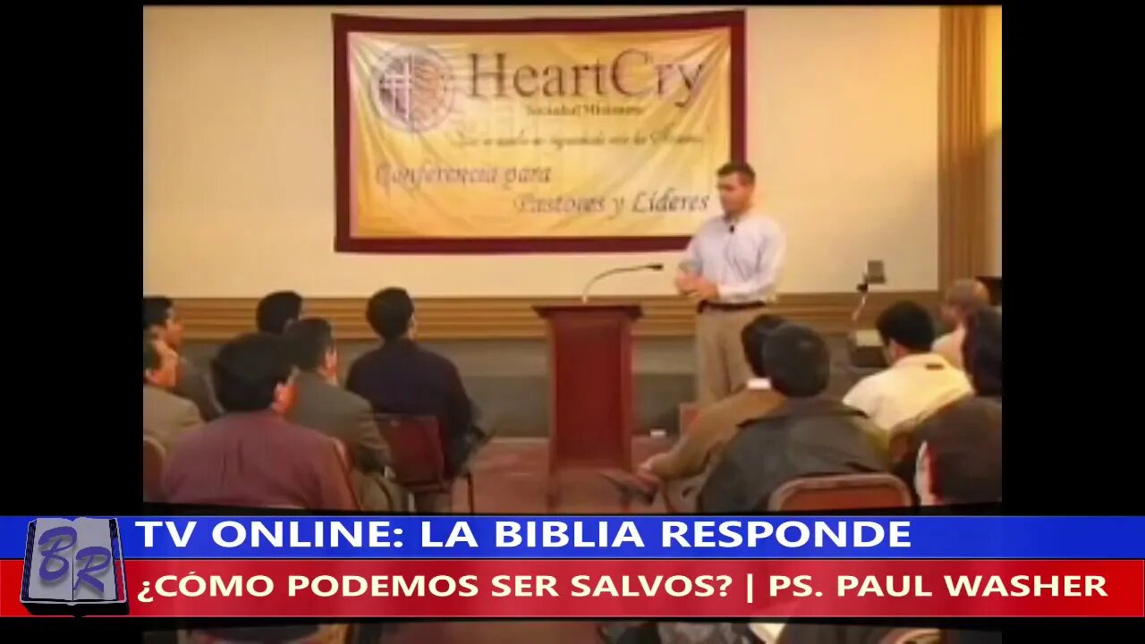 ¿CÓMO PODEMOS SER SALVOS? - PS. PAUL WASHER | TV LA BIBLIA RESPONDE