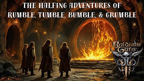 4 Halflings walk into a Forge - Baldur's Gate 3