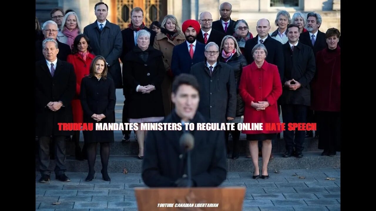 Trudeau mandates minister to regulate online Hate Speech