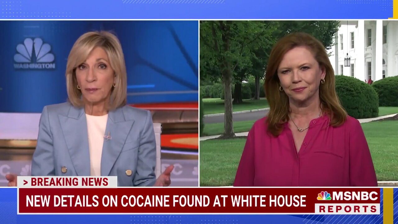 MSNBC’s Andrea Mitchell : cocaine found in “limited access place” near Situation Room