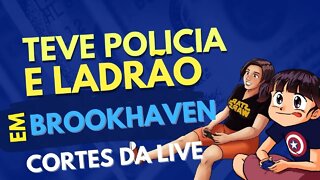 Roblox: [Brookhaven] era polícia e ladrão cheio de confusão!