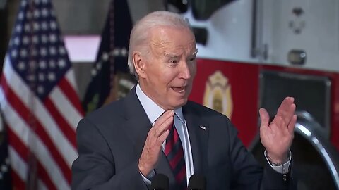 Biden Tells Philadelphia Firefighters Fake, Debunked Story About His Own Home Almost Burning Down